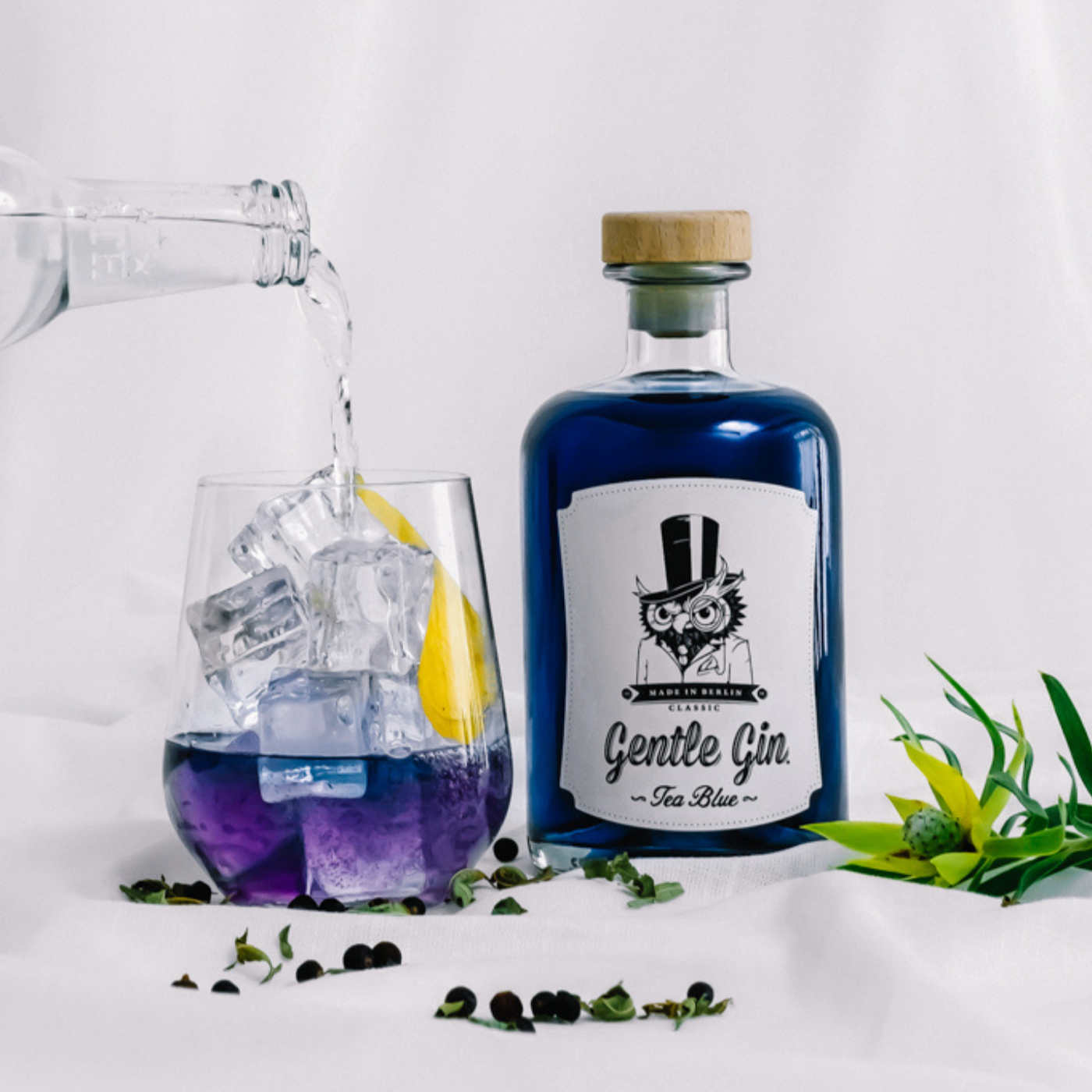 Gentle Gin Tea Blue