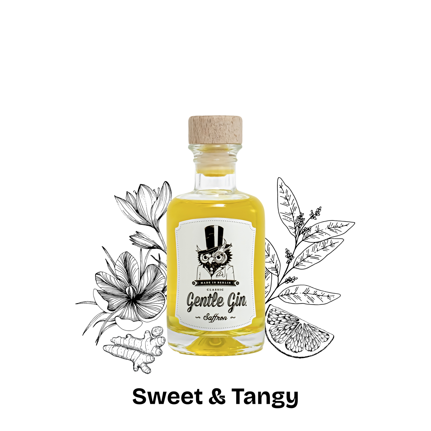 Gentle Gin Saffron Mini (100ml)