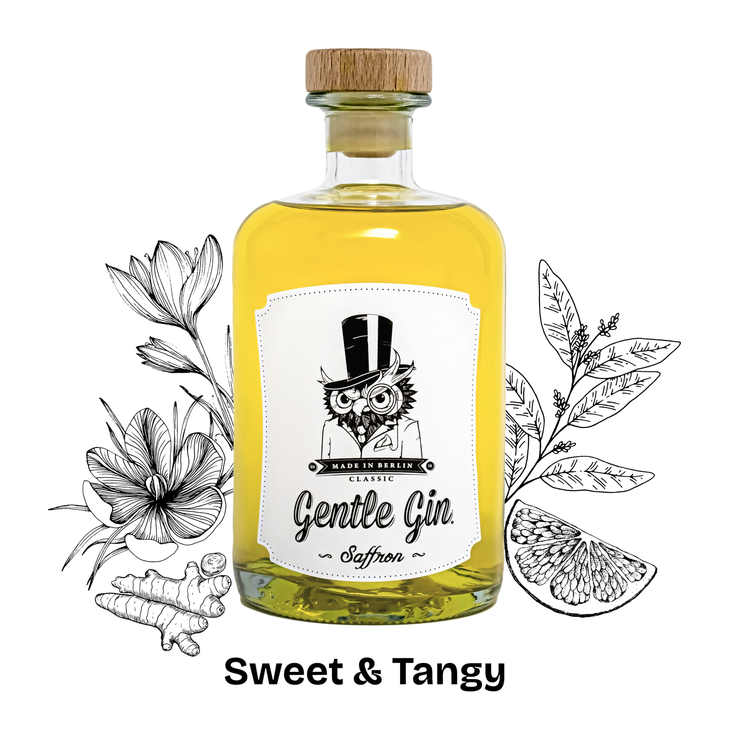 Gentle Gin Saffron