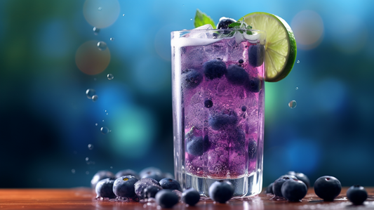 Gentle Gin Tea Blue Rezept: Blue Bombshell