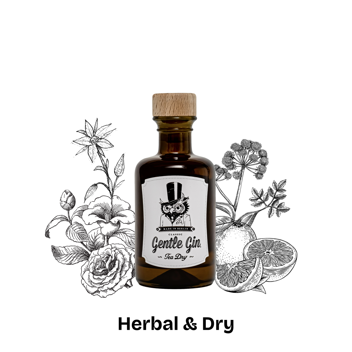 Gentle Gin Tea Dry Mini (100ml)