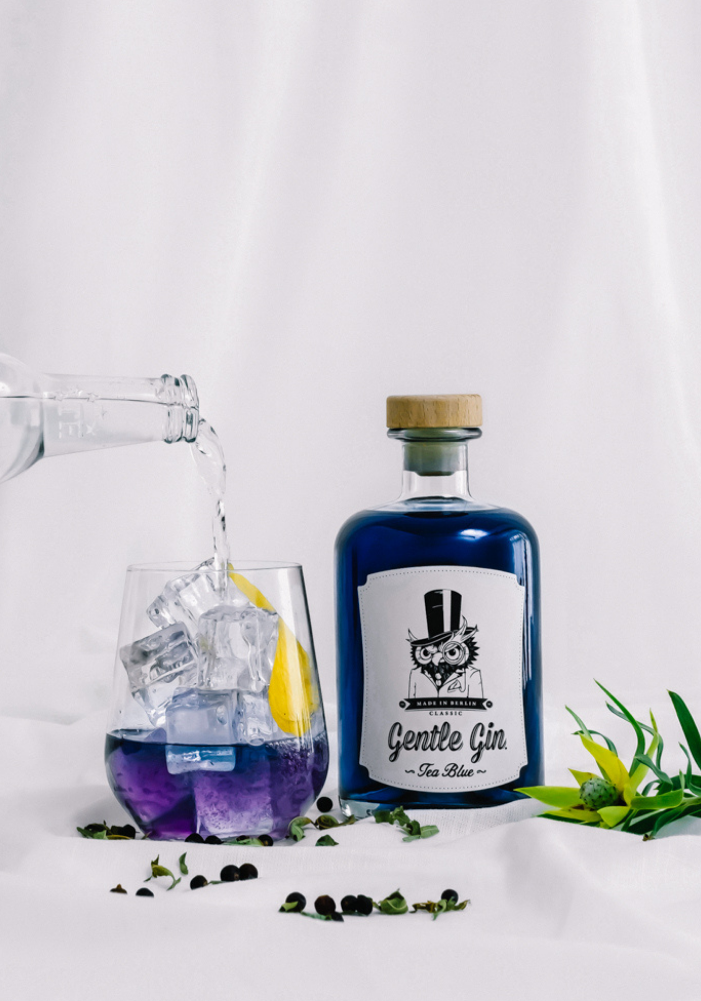 Gentle Gin Tea Blue