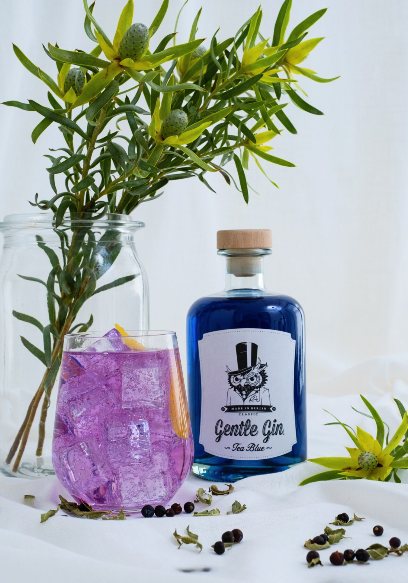 Gentle Gin Tea Blue
